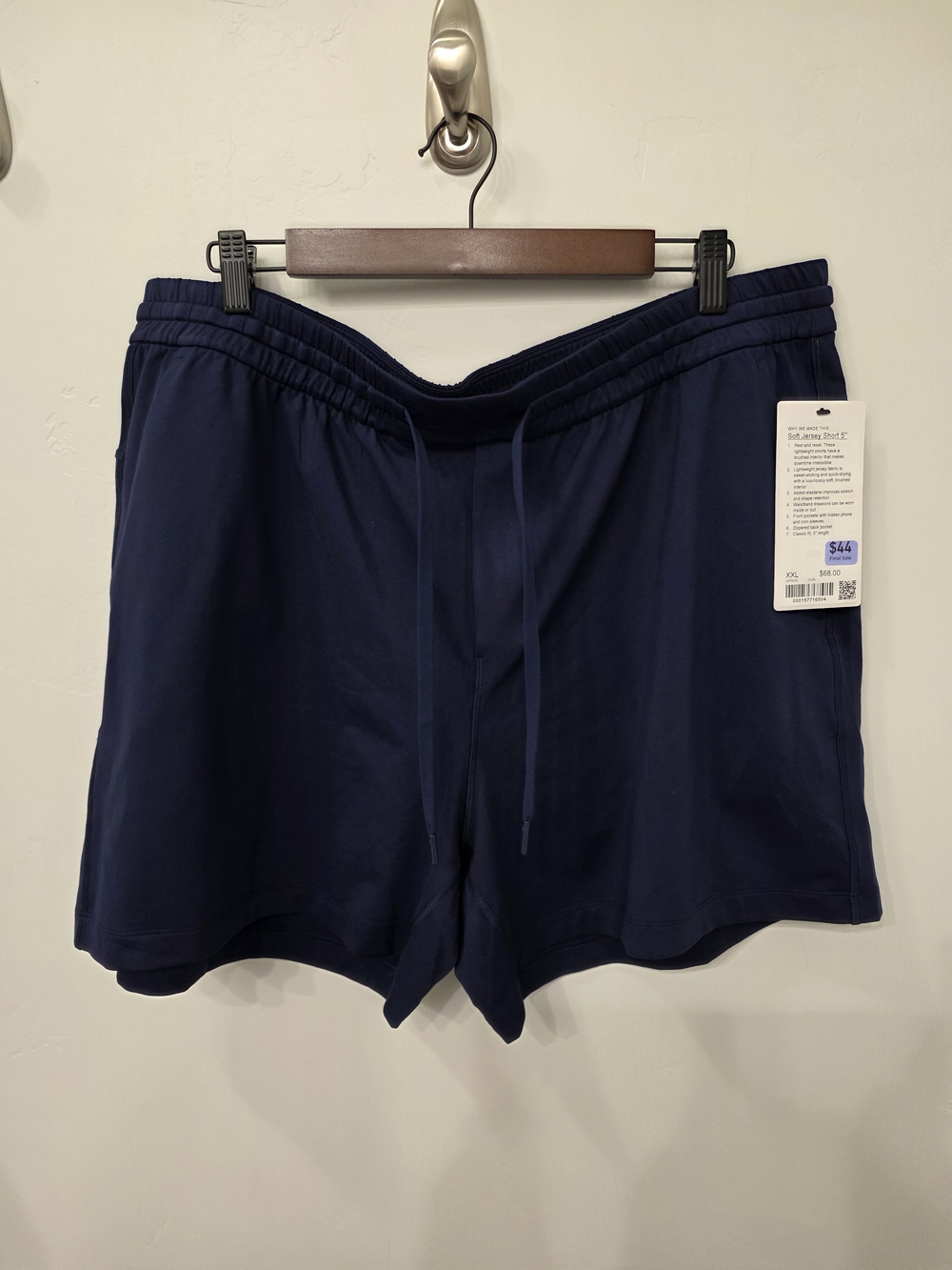 Lululemon Soft Jersey Short 5" Size XXL
